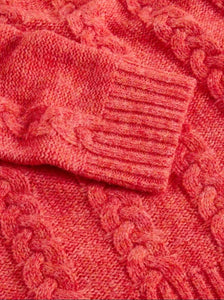 White Stuff - Cleo Jumper in Mid Coral