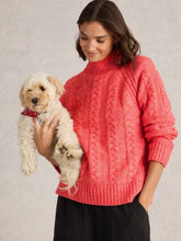 Load image into Gallery viewer, White Stuff - Cleo Jumper in Mid Coral
