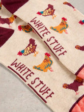 Load image into Gallery viewer, White Stuff - Clucky Hens Ankle Socks in Natural Multi
