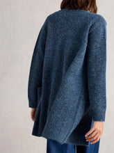 Load image into Gallery viewer, White Stuff - Erin Longline Cardi in Dark Blue

