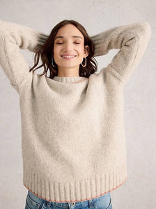 White Stuff - Justine Jumper in Light Natural