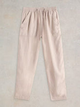 Load image into Gallery viewer, White Stuff - Elle Linen Blend Trouser in Light Natural
