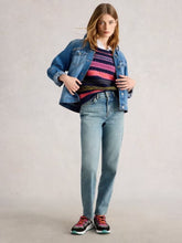 Load image into Gallery viewer, White Stuff - Lottie Fairisle Tank in Navy Multi
