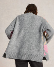 Load image into Gallery viewer, White Stuff - Louisa Longline Cardi in Grey Multi
