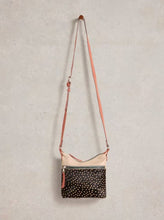 Load image into Gallery viewer, White Stuff - Mini Farrah Leather Crossbody in Black Multi
