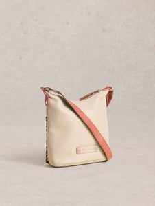 White Stuff - Mini Farrah Leather Crossbody in Black Multi