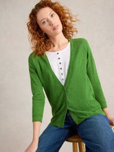 Load image into Gallery viewer, White Stuff - Naria Cardi in Bright Green
