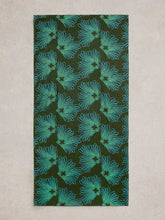 Load image into Gallery viewer, White Stuff - Organic Cotton Versatile Scarf in Green Print
