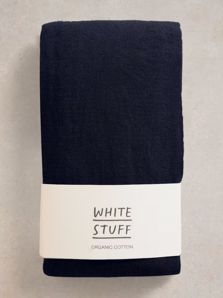 White Stuff - Patty Plain Tights in Dark Navy