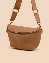 Load image into Gallery viewer, White Stuff - Sebby Mini Leather Sling Bag Light Tan
