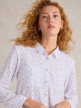 Load image into Gallery viewer, White Stuff - Sophie Organic Cotton Shirt in Ivory Multi
