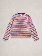 Load image into Gallery viewer, White Stuff - Suzanna Spacedye Jumper in Pink Multi
