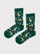 Load image into Gallery viewer, Sea Salt - Bamboo Arty Socks in Hares Leap Dark Wreckage
