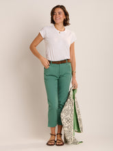 Load image into Gallery viewer, Brakeburn - Cropped Blake Trousers in Teal Green

