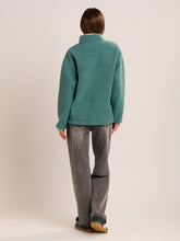 Load image into Gallery viewer, Brakeburn - Mangerton Quarter Zip Sweatshirt in Teal
