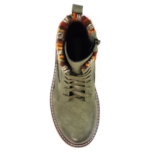 Lunar - California Wide Fit Boot in Olive
