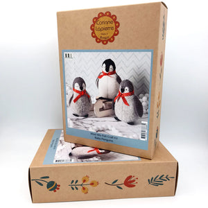 Corinne Lapierre - Felt Craft Kit - Baby Penguins