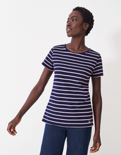 Load image into Gallery viewer, Crew Clothing - Breton Tee in Navy Pink
