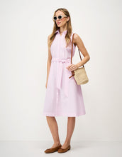 Load image into Gallery viewer, Crew Clothing - Dara Sleeveless Shirt Dress in Pink Gingham
