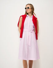 Load image into Gallery viewer, Crew Clothing - Dara Sleeveless Shirt Dress in Pink Gingham
