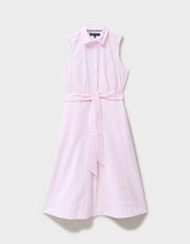 Load image into Gallery viewer, Crew Clothing - Dara Sleeveless Shirt Dress in Pink Gingham
