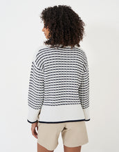 Load image into Gallery viewer, Crew Clothing - Emily Easy Sweater - White Navy
