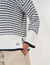 Load image into Gallery viewer, Crew Clothing - Emily Easy Sweater - White Navy
