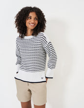 Load image into Gallery viewer, Crew Clothing - Emily Easy Sweater - White Navy
