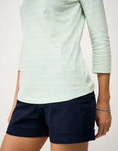 Load image into Gallery viewer, Crew Clothing - Essential Breton in Aqua/White
