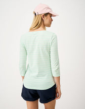 Load image into Gallery viewer, Crew Clothing - Essential Breton in Aqua/White
