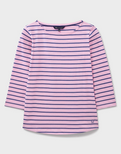 Load image into Gallery viewer, Crew Clothing - Essential Breton in Blue/Pink
