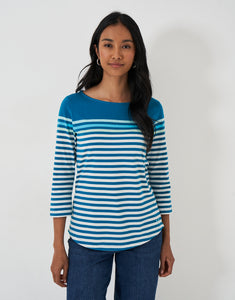 Crew Clothing - Essential Breton - Blue White