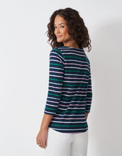 Load image into Gallery viewer, Crew Clothing - Essential Breton in Navy Multi
