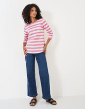 Load image into Gallery viewer, Crew Clothing - Essential Breton - Pink White
