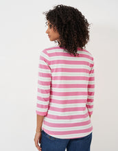 Load image into Gallery viewer, Crew Clothing - Essential Breton - Pink White
