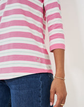 Load image into Gallery viewer, Crew Clothing - Essential Breton - Pink White
