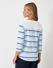 Load image into Gallery viewer, Crew Clothing - Essential Breton in White/Blue
