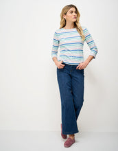 Load image into Gallery viewer, Crew Clothing - Essential Breton in White Multi

