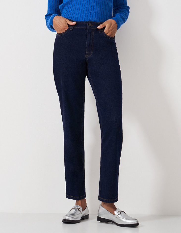 Crew Clothing - Girlfriend Jean in Dark Wash
