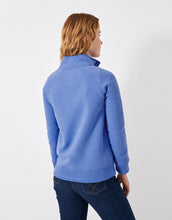 Load image into Gallery viewer, Crew Clothing - Half Zip Sweatshirt in Cornflower Blue
