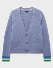 Load image into Gallery viewer, Crew Clothing - Harmony Relaxed Cardigan in Blue
