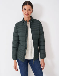 Crew Clothing - Lightweight Padded Jacket in Green