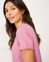 Load image into Gallery viewer, Crew Clothing - Perfect Crew Slub T-Shirt in Pink
