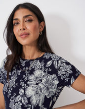 Load image into Gallery viewer, Crew Clothing - Printed T-Shirt in Bonnie Navy
