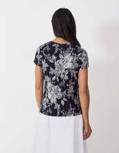 Load image into Gallery viewer, Crew Clothing - Printed T-Shirt in Bonnie Navy
