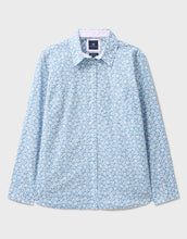 Load image into Gallery viewer, Crew Clothing - Relaxed Fit Cotton Poplin Shirt in Blue Floral
