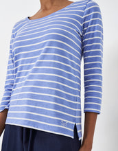 Load image into Gallery viewer, Crew Clothing - Scoop Slub Breton - Blue White
