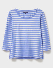 Load image into Gallery viewer, Crew Clothing - Scoop Slub Breton - Blue White
