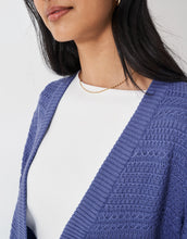 Load image into Gallery viewer, Crew Clothing - Stitch Detail Tali Cardigan in Dutch Blue
