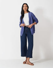 Load image into Gallery viewer, Crew Clothing - Stitch Detail Tali Cardigan in Dutch Blue
